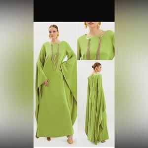 Chic Lime Green Maxi Dress